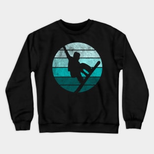 snowboard retro Crewneck Sweatshirt